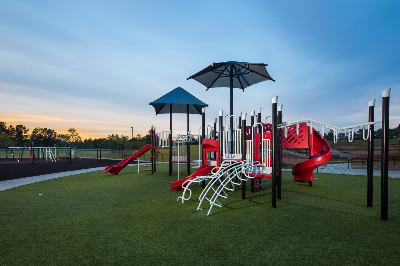 Synthetic grass playground by Southwest Greens Flagstaff